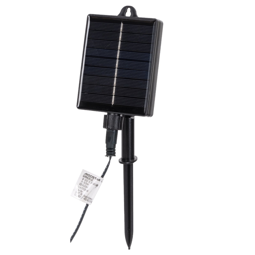 Aigostar - Catena luminosa solare natalizia a LED 500 LED/8 funzioni 52m IP65 multicolore 1200 mAh