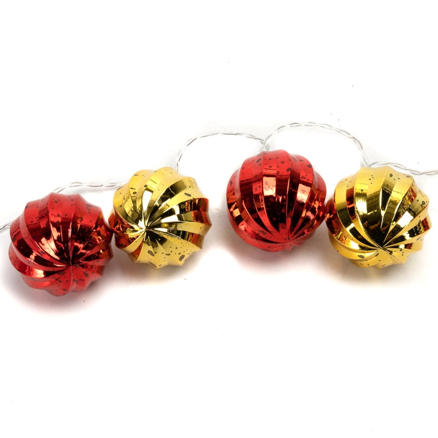 Aigostar - Catena luminosa LED per Natale 20xLED/3xAA 2 m bianco caldo