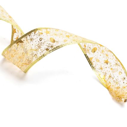 Aigostar - catena luminosa natalizia a LED 50xLED/3xAA 5m bianco caldo/oro