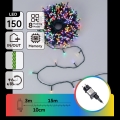 Aigostar - Catena luminosa natalizia a LED per esterni, 150 LED, 8 funzioni, 18 m, IP44, multicolore