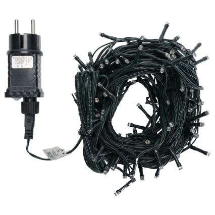 Aigostar - Catena luminosa natalizia a LED per esterni, 150 LED, 8 funzioni, 18 m, IP44, multicolore