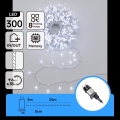Aigostar - Catena luminosa natalizia da esterno 300 LED/8 funzioni 18 m IP44 bianco freddo