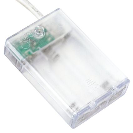 Aigostar - Catena luminosa natalizia LED 30xLED/3xAA 3,3m bianco freddo