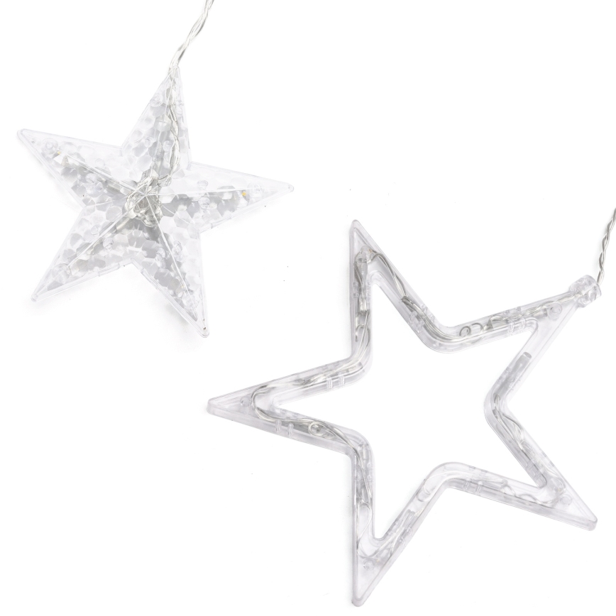 Aigostar - LED Catena luminosa da esterno 120xLED/8 funzioni 3x0,6 m IP44 bianco caldo + telecomando