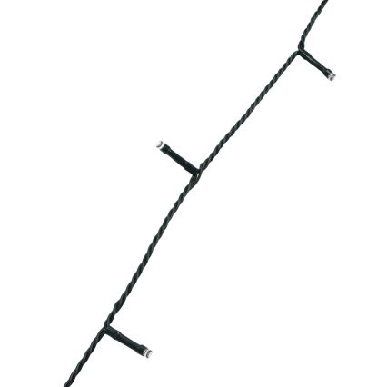 Aigostar - Catena luminosa natalizia LED da esterno, 150 LED, 8 funzioni, 18 m, IP44, bianco freddo