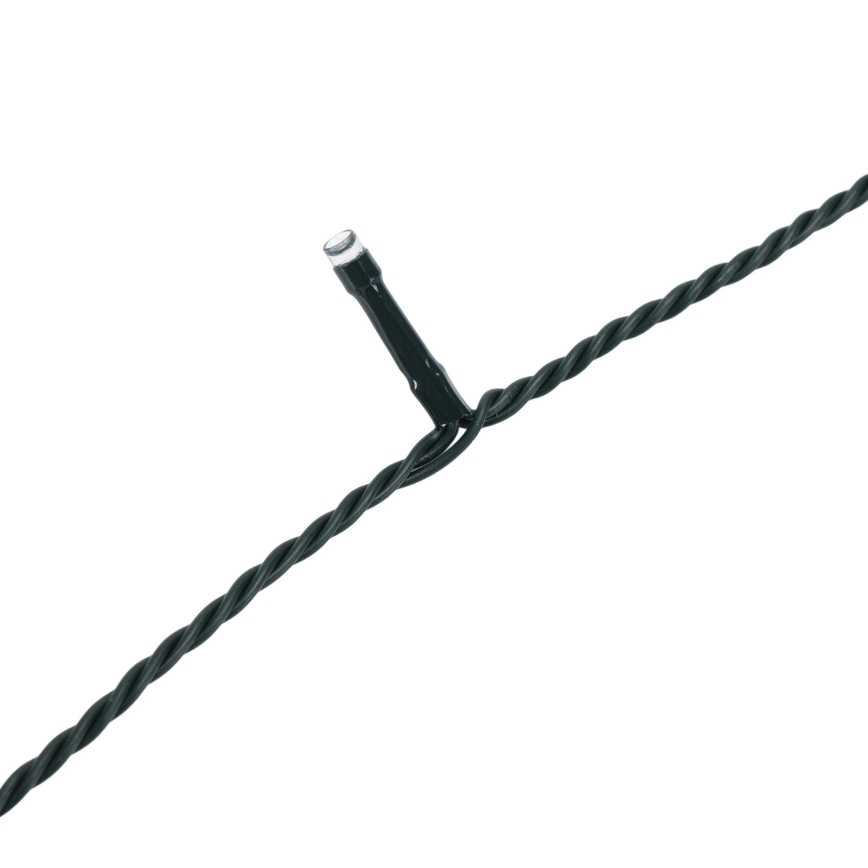 Aigostar - Catena luminosa natalizia LED da esterno, 150 LED, 8 funzioni, 18 m, IP44, bianco freddo