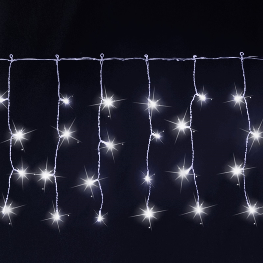 Aigostar - Catena luminosa natalizia LED da esterno 200xLED 8x0,4m IP44 bianco freddo