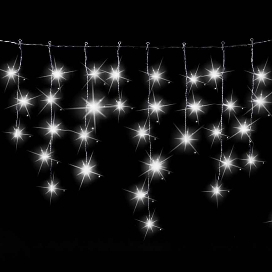 Aigostar - Catena luminosa natalizia LED da esterno 200xLED 8x0,6m IP44 bianco freddo