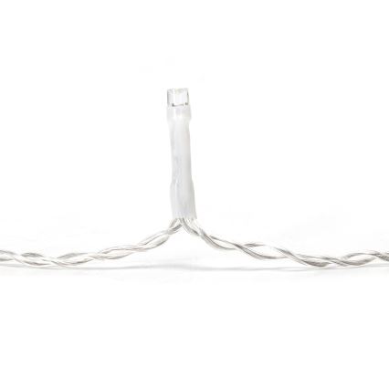 Aigostar - Catena luminosa natalizia LED da esterno 300 LED/8 funzioni 18x0,4 m IP44 multicolore