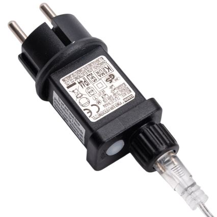 Aigostar - Catena luminosa natalizia LED da esterno 372xLED/8 funzioni 6x1,2m IP44 multicolore