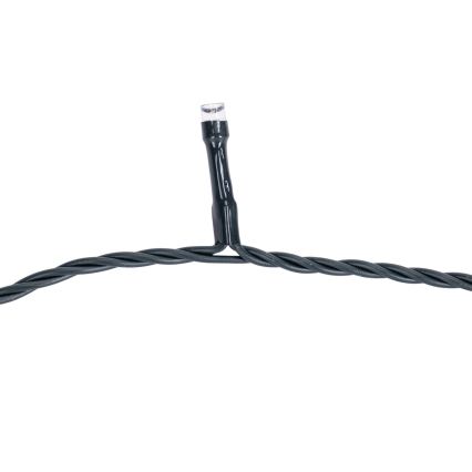 Aigostar - Catena luminosa natalizia LED da esterno 80xLED+20xLED 8m IP44 bianco caldo+freddo