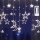 Aigostar - Catena luminosa natalizia LED per esterni 120 LED/6 W/230 V/8 funzioni 3 x 0,6 m IP44 bianco freddo + telecomando