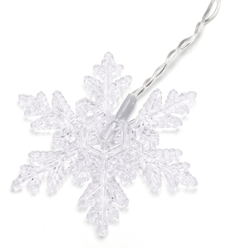 Aigostar - Catena luminosa LED da esterno 120xLED/8 funzioni 3x0,7m IP44 bianco caldo + telecomando