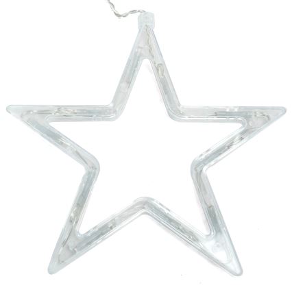 Aigostar - Catena luminosa natalizia LED per esterni 120 LED/6 W/230 V/8 funzioni 3 x 0,6 m IP44 bianco freddo + telecomando