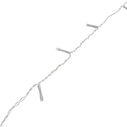 Aigostar - Catena luminosa LED da esterno per Natale 150 LED/6W/230V/8 funzioni 1,5x1m IP44 bianco freddo + telecomando