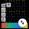 Aigostar - Catena luminosa natalizia LED per esterni 234xLED/8 funzioni 1,2x1,8 m IP44 multicolore