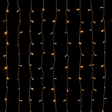 Aigostar - Catena luminosa natalizia LED per esterni 288xLED 1,5x1,8m IP44 bianco caldo