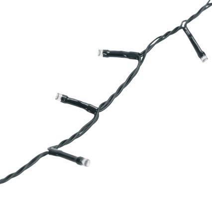 Aigostar - Catena luminosa natalizia per esterni 150xLED/8 funzioni 18m IP44 bianco caldo