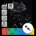 Aigostar - Catena luminosa natalizia per esterni 200xLED/8 funzioni 8 m IP44 multicolore