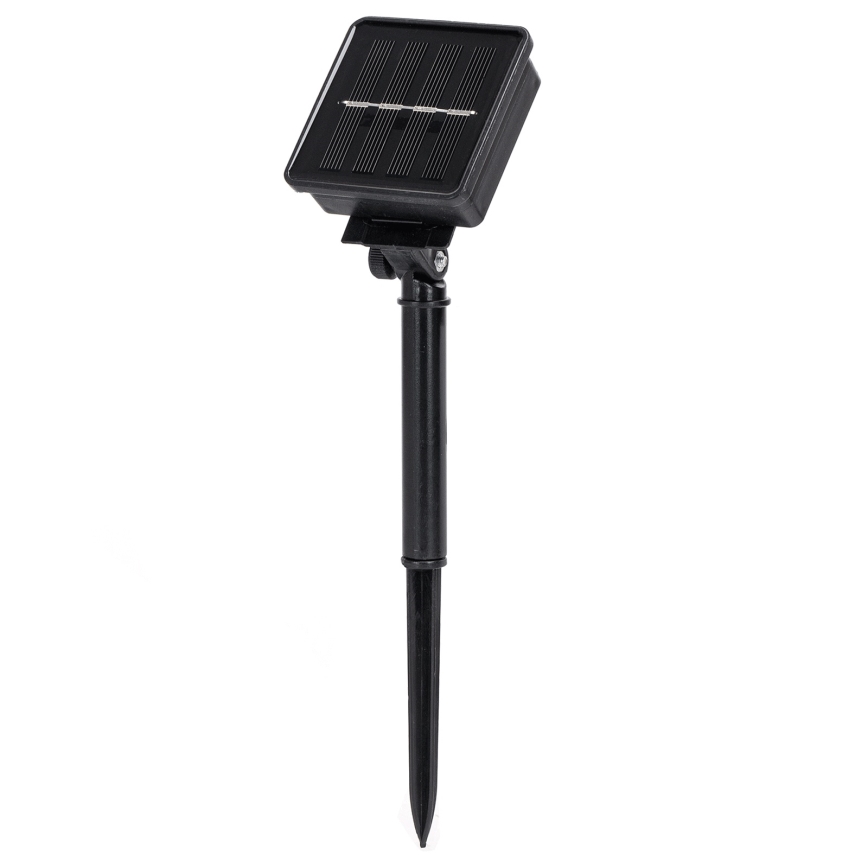 Aigostar - Catena luminosa solare a LED 200 LED / 8 funzioni, 22 m, IP65, bianco freddo, 800 mAh