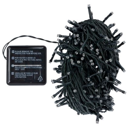 Aigostar - Catena luminosa natalizia solare a LED 200 LED/8 funzioni, 22 m, IP65, multicolore, 800 mAh