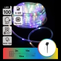 Aigostar - Catena luminosa solare LED per Natale 100xLED/8 funzioni 12m IP65 800 mAh multicolore