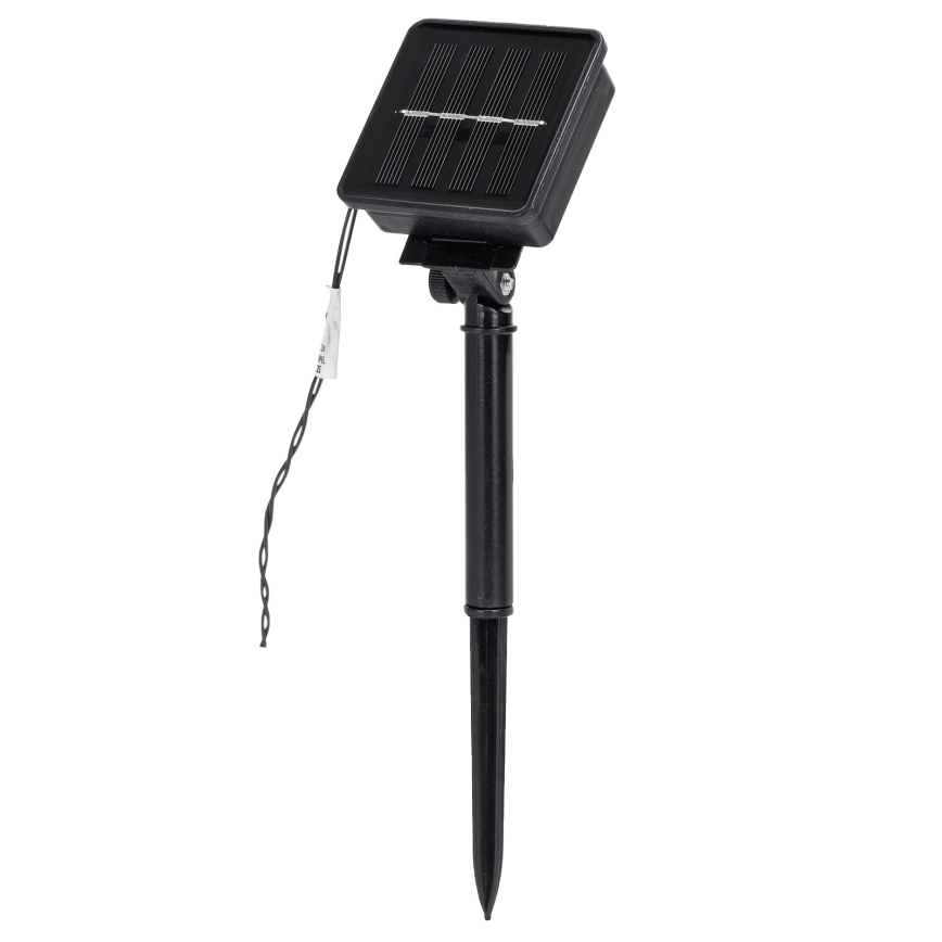 Aigostar - Catena luminosa solare a LED per Natale, 200 LED, 8 funzioni, 22 m, IP65, bianco freddo, 800 mAh