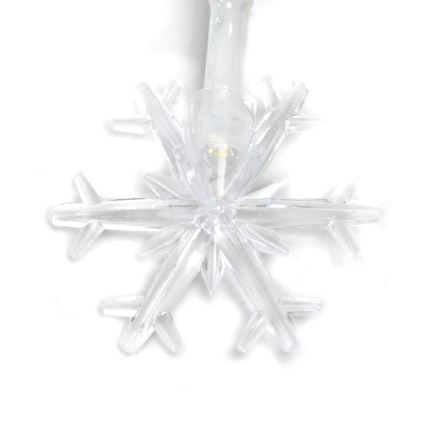 Aigostar - Catena natalizia LED 20xLED/3xAA 3,3m fiocchi di neve