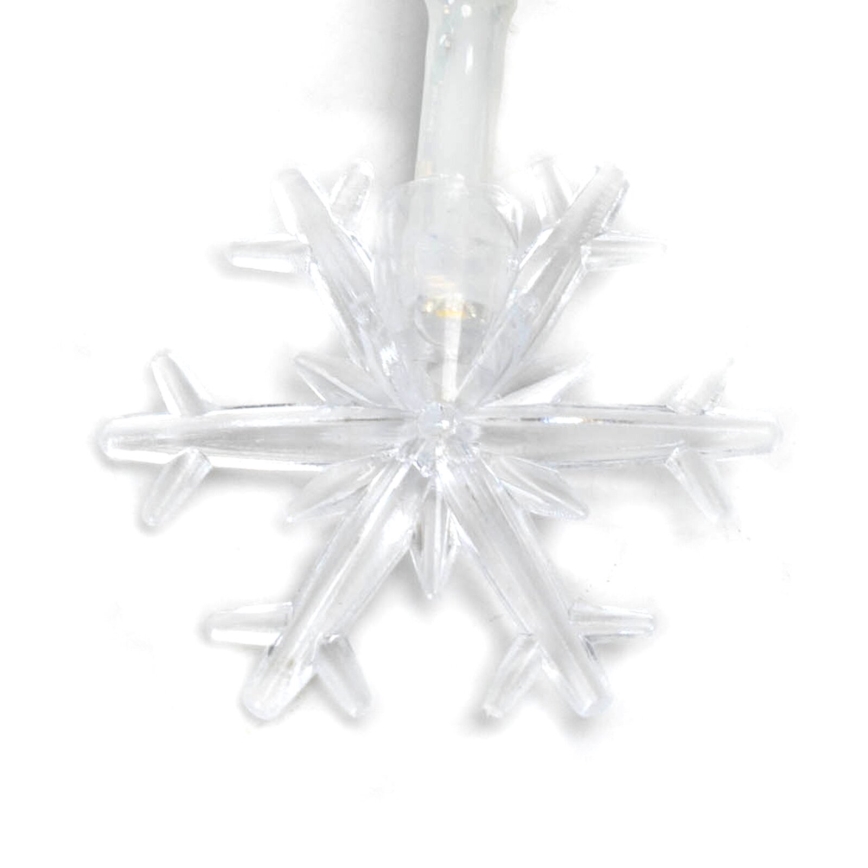 Aigostar - Catena natalizia LED 20xLED/3xAA 3,3m fiocchi di neve