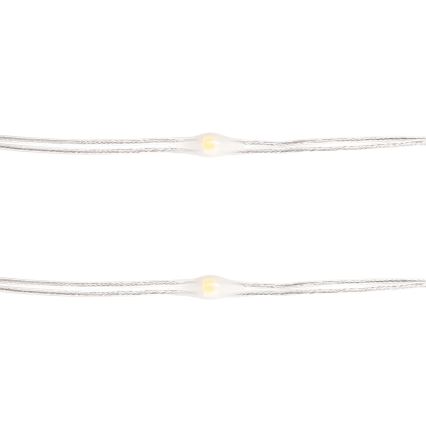 Aigostar - Catena natalizia LED 50xLED/3xAA 5,3m multicolore