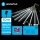 Aigostar - Catena natalizia solare a LED 384xLED/13m IP65 bianco freddo