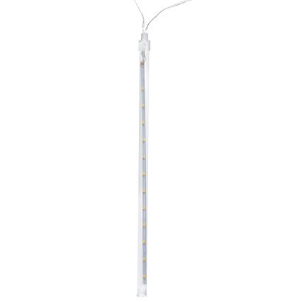 Aigostar - Catena natalizia solare a LED 384xLED/13m IP65 bianco freddo