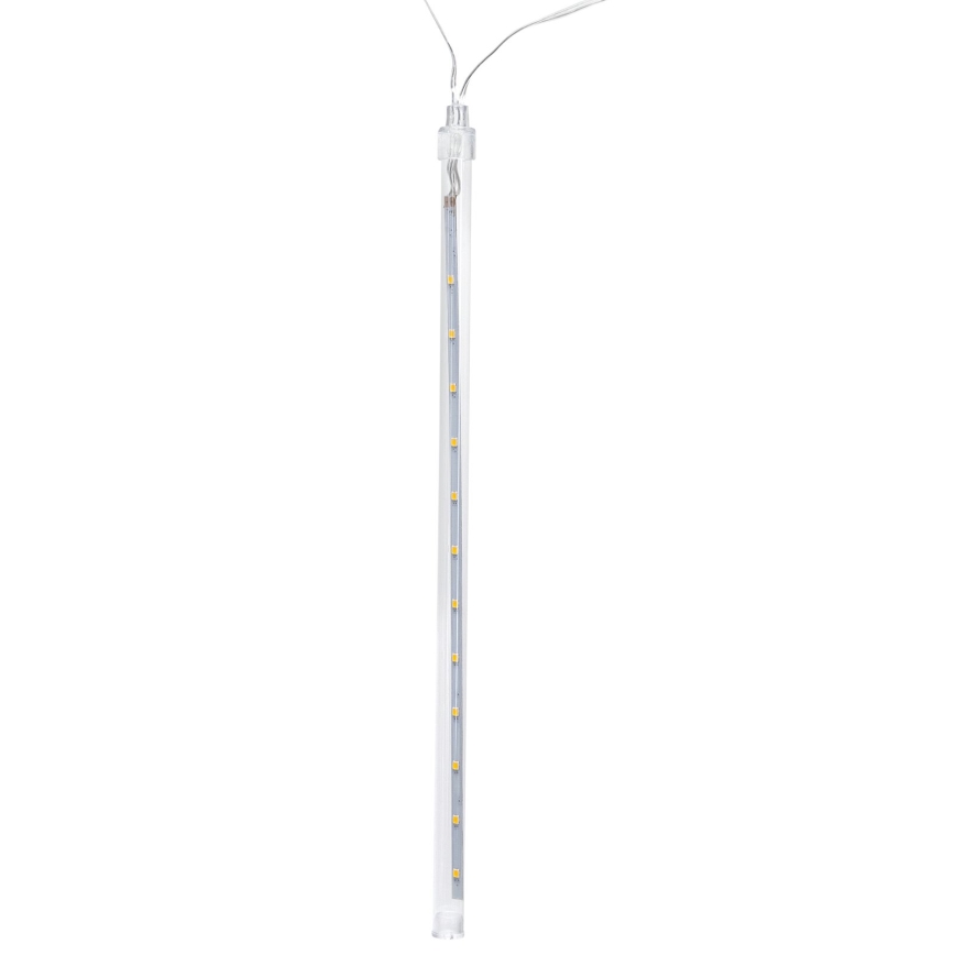 Aigostar - Catena natalizia solare a LED 384xLED/13m IP65 bianco freddo