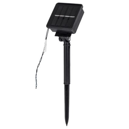 Aigostar - Catena solare a LED 200 LED/8 funzioni 22 m IP65 multicolore 800 mAh