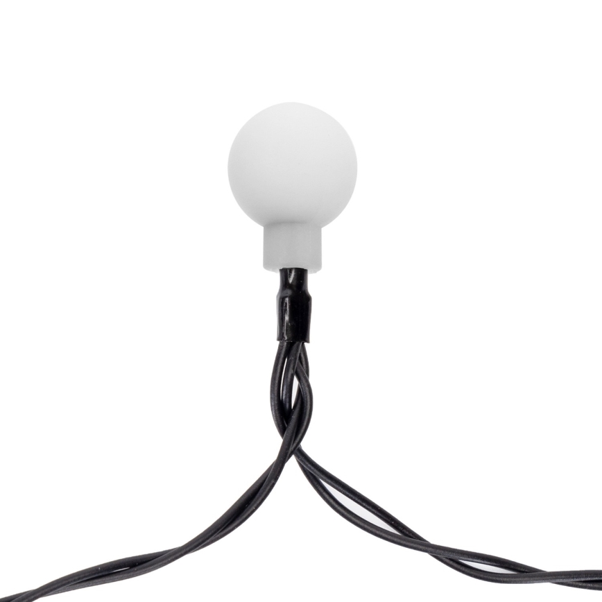 Aigostar - Catena decorativa solare a LED 50xLED/8 funzioni 12m IP65 800 mAh multicolore