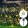 Aigostar - Catena solare LED 56xLED/2x0,4m IP65 300 mAh bianco caldo edera
