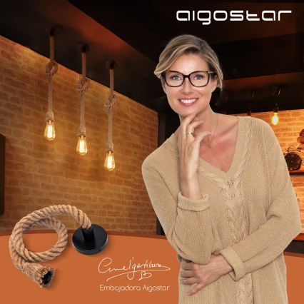 Aigostar - Cavo di alimentazione 1xE27/60W/230V