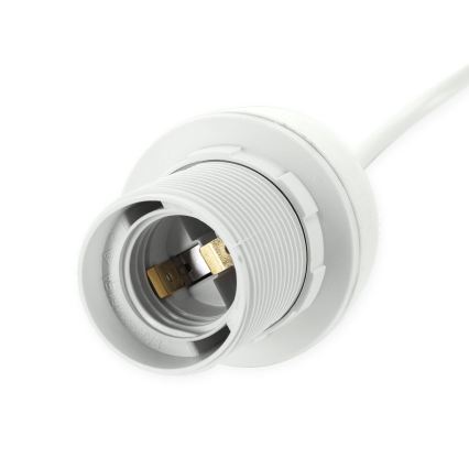 Aigostar - Cavo di alimentazione 1xE27/60W/250V bianco