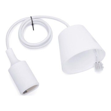 Aigostar - Cavo di alimentazione 1xE27/60W/250V bianco