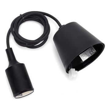 Aigostar - Cavo di alimentazione 1xE27/60W/250V nero