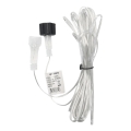 Aigostar - Cavo di prolunga da esterno per catene luminose 5 m IP44 trasparente