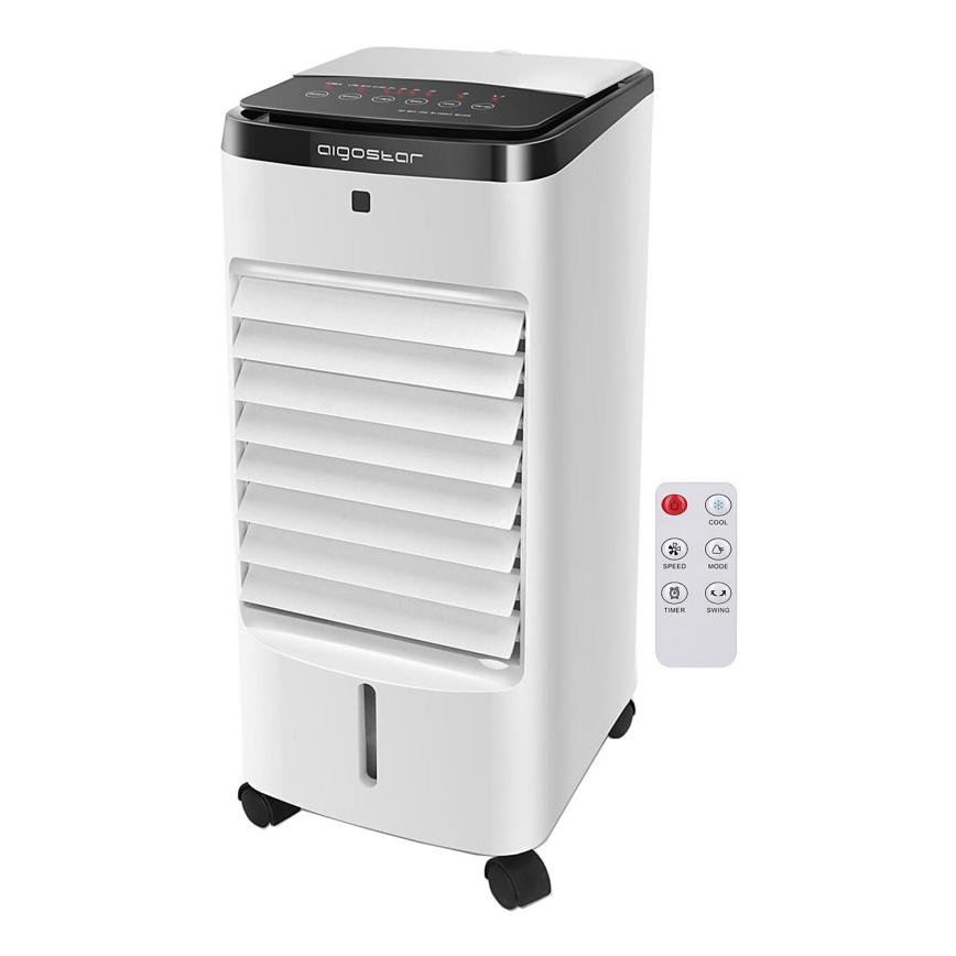 Aigostar - Condizionatore 60W/230V bianco/nero + telecomando
