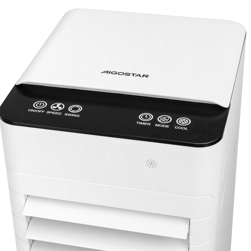 Aigostar - Condizionatore 80W/230V bianco + telecomando