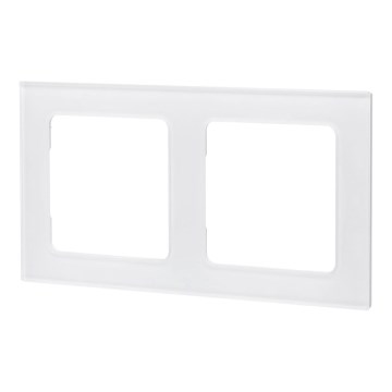 Aigostar - Cornice doppia bianca