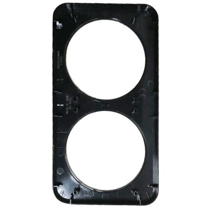 Aigostar - Cornice doppia nera
