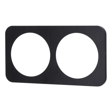 Aigostar - Cornice doppia nera