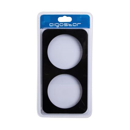 Aigostar - Cornice doppia nera