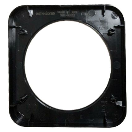 Aigostar - Cornice semplice in plastica nera