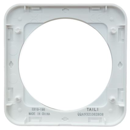 Aigostar - Cornice semplice in vetro bianco