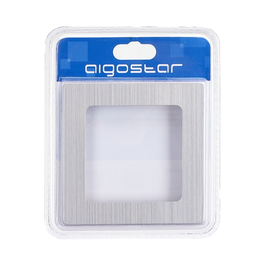 Aigostar - Cornice semplice in alluminio, colore argento